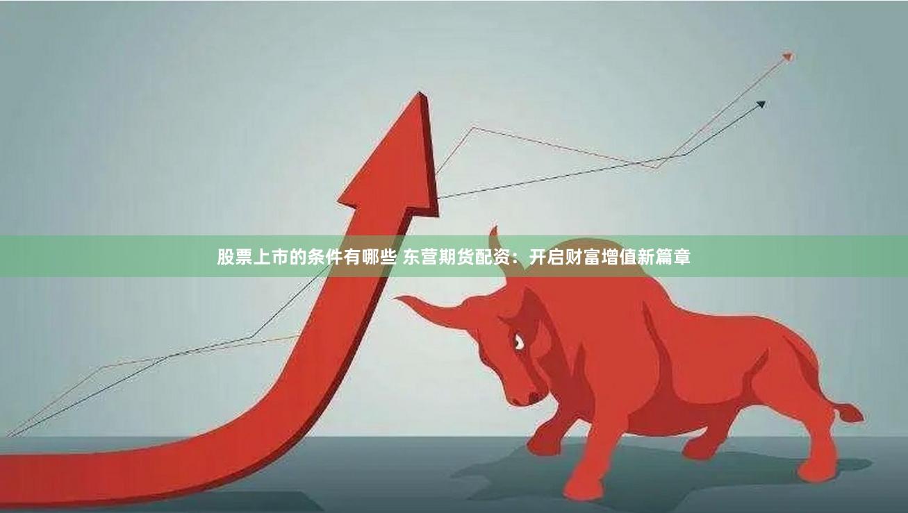 股票上市的条件有哪些 东营期货配资：开启财富增值新篇章